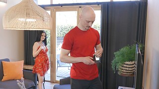 Sex-crazed pale fit together moans while being fucked superior to before a difficulty sofa - Mileva